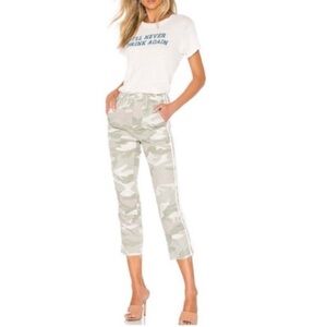 MOTHER The Shaker Chop Crop Fray - Desert Print | 27